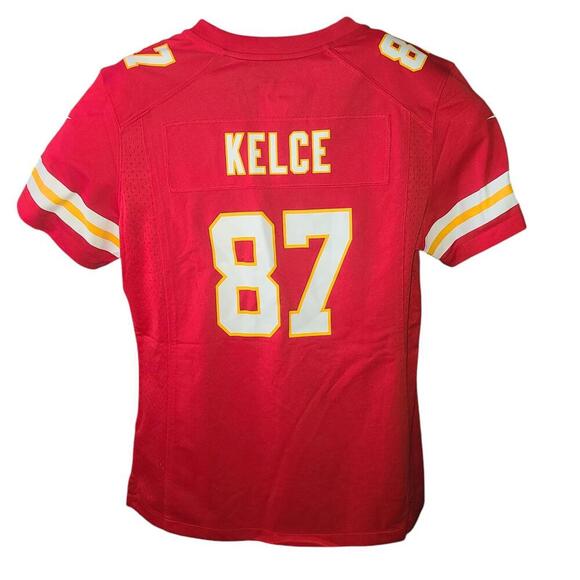 NFL Tops - Nike Kansas City Chiefs Travis Kelce #87 Women's Jersey - Size Medium